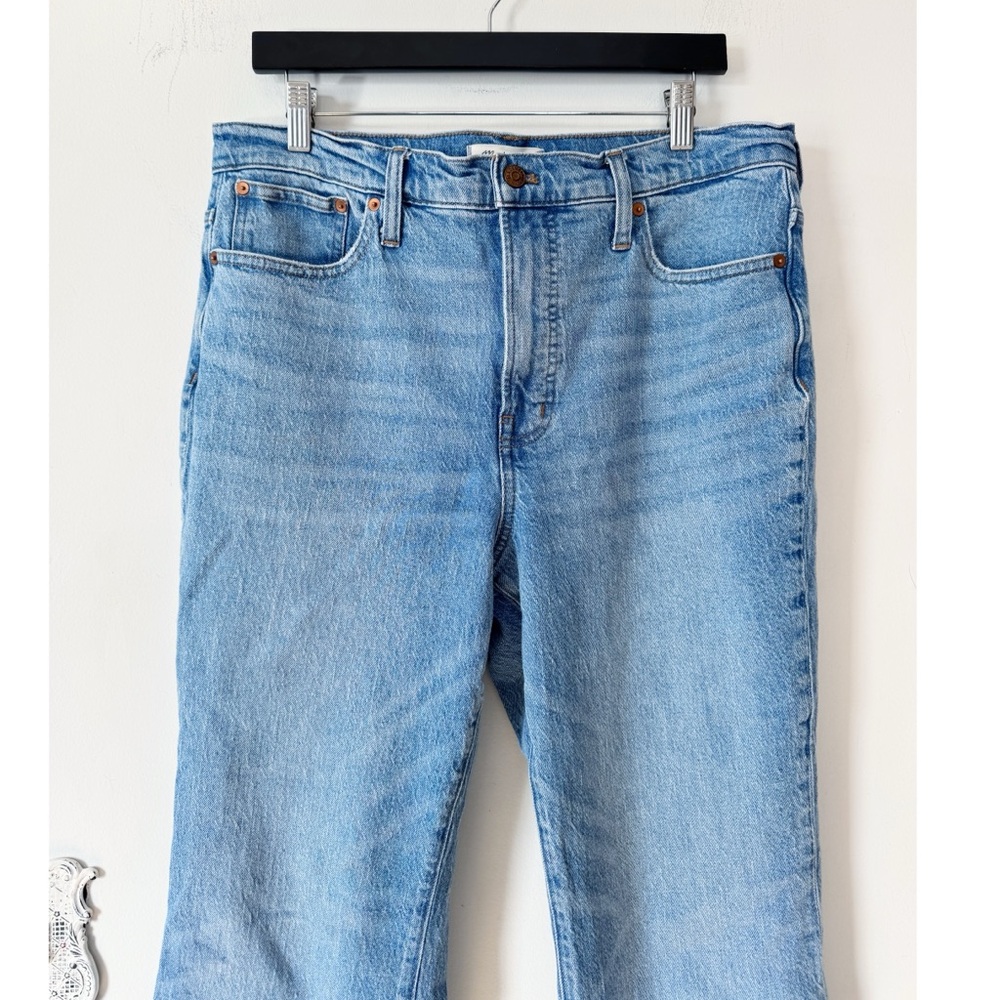Madewell The Perfect Vintage Flare Jean Medium Light Blue 31 - Picture 6 of 11